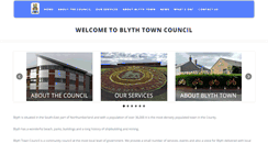 Desktop Screenshot of blythtowncouncil.org.uk